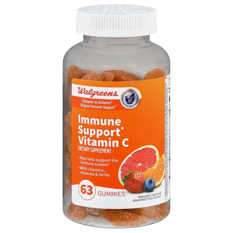slide 1 of 5, Walgreens Wal-Born Vitamin C Blueberry, Grapefruit, Orange, Strawberry, 63 ct