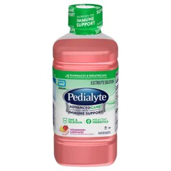 Pedialyte AdvancedCare Strawberry Lemonade Electrolyte Solution 33.8 fl oz