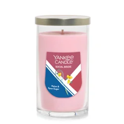 Yankee Candle Medium Pillar Social Birdie 14.25 Oz.