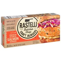 Craft All Natural Salmon Brger - 32 Oz