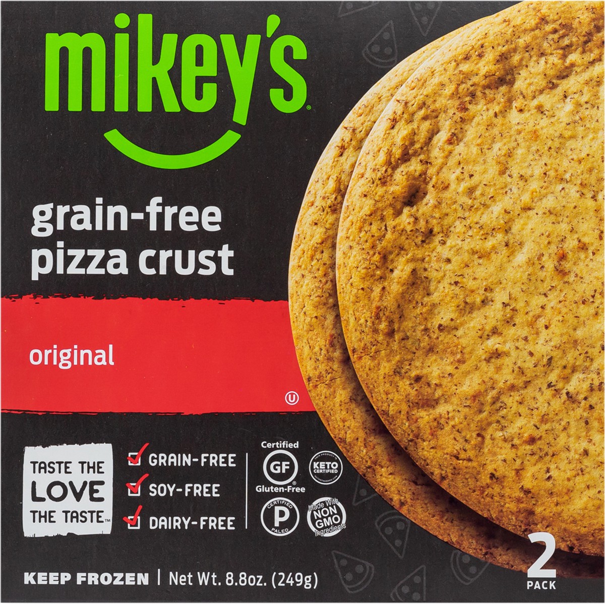 slide 1 of 12, Mikey's Mikeys Pizza Crust, 2 ct