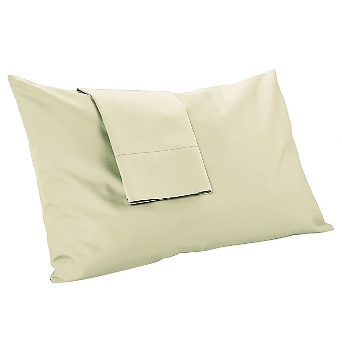 slide 2 of 2, MyPillow Giza Dreams 400-Thread-Count Standard/Queen Pillowcases - Taupe, 2 ct