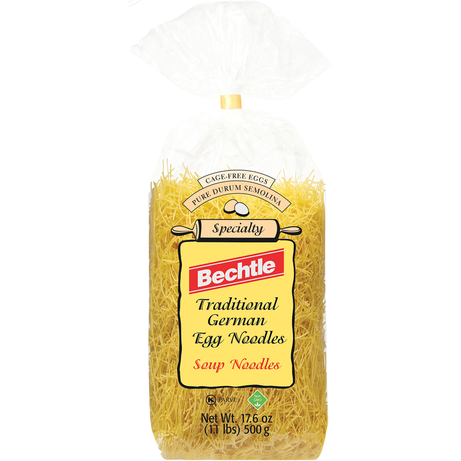 slide 1 of 2, Bechtle Thin Soup Noodles, 17.6 oz