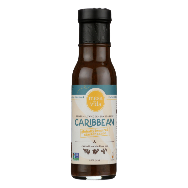 slide 1 of 5, Mesa de Vida Mild Heat Carribean Starter Sauce - 8.5 oz, 8.5 oz