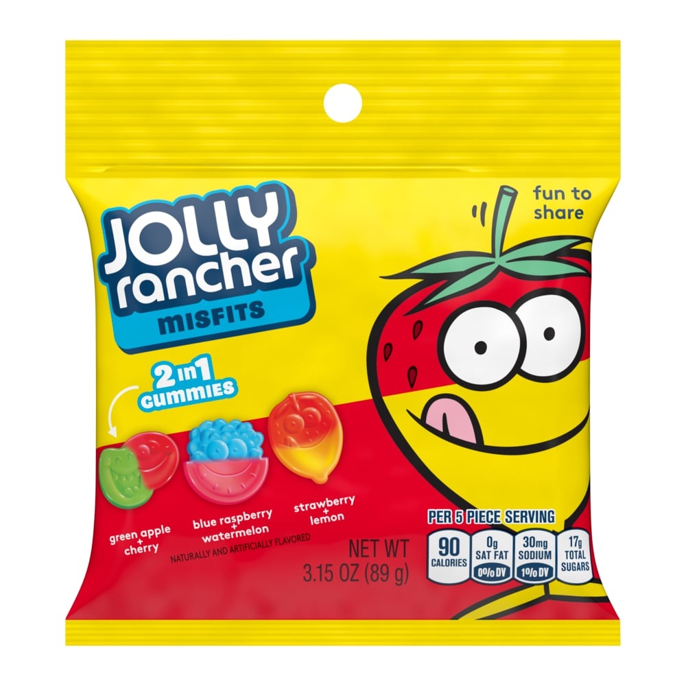 slide 1 of 1, Jolly Rancher Misfits Candy, 3.15 oz