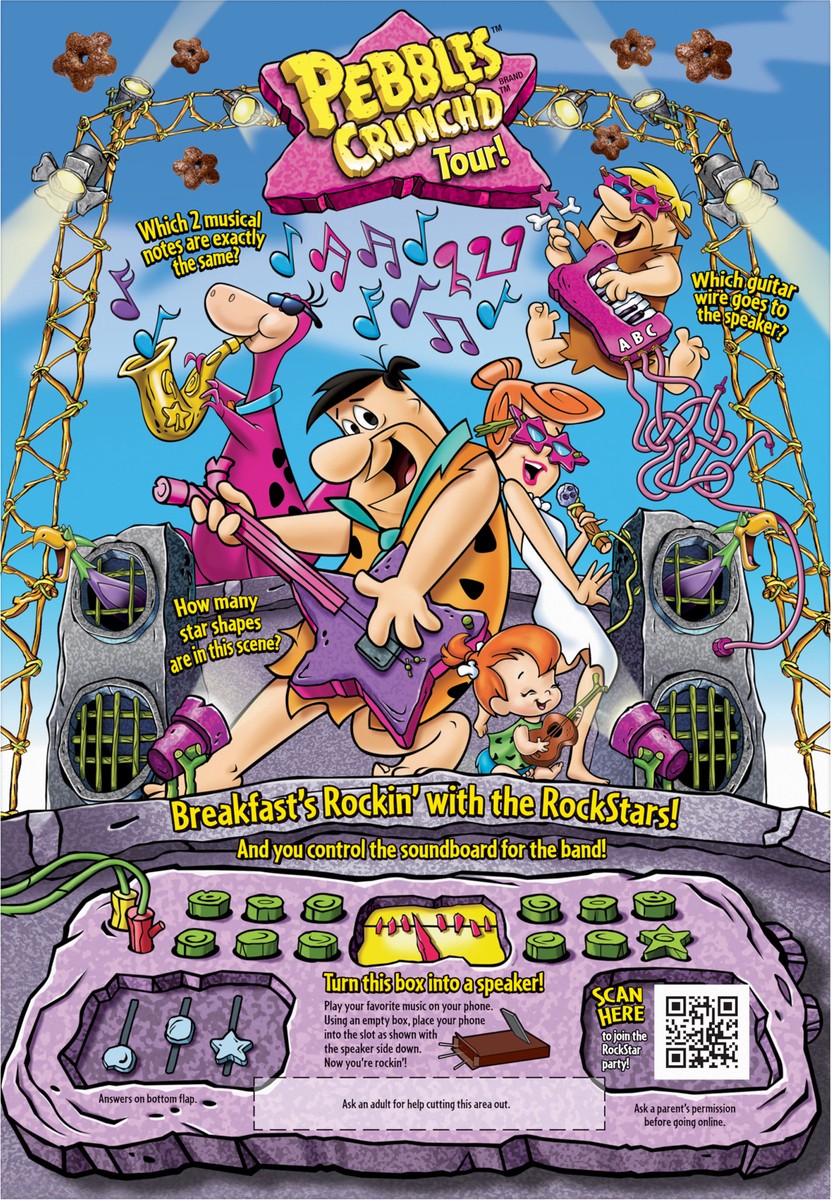 slide 5 of 9, Cocoa Pebbles Crunch'd Cereal 11.5 oz, 11.5 oz