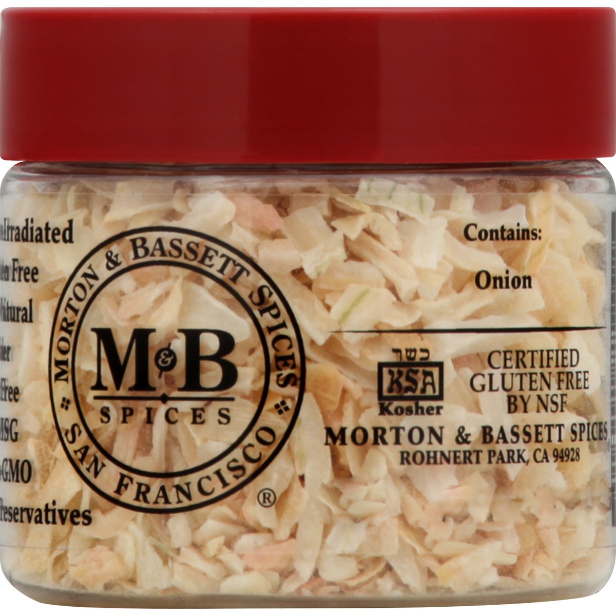 slide 7 of 8, Morton Seasoning Onion Chopped, 1 oz