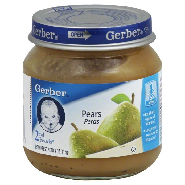 slide 1 of 1, Tippy Toes Baby Food Apple, 2 ct