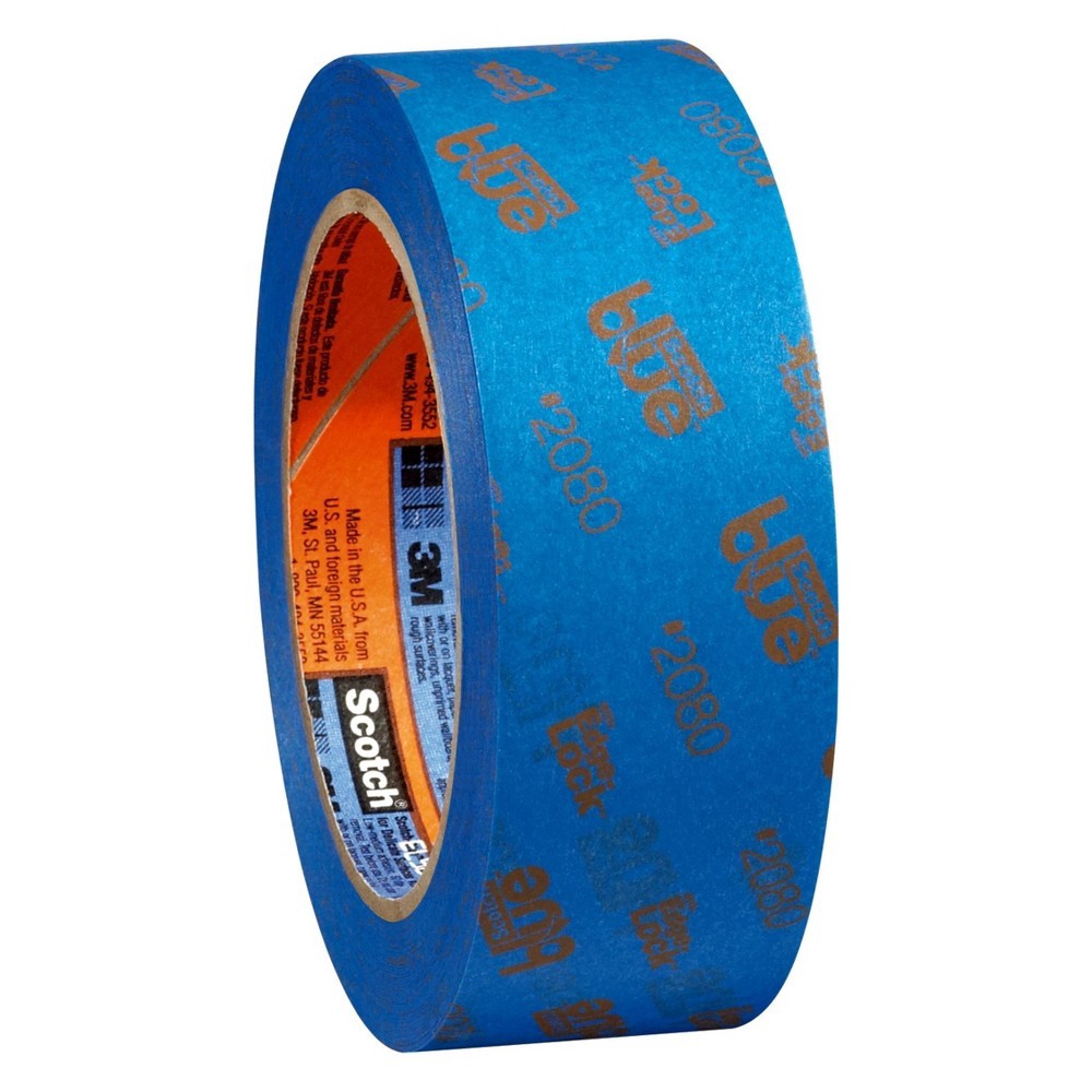 slide 7 of 23, ScotchBlue Walls + Wood Floors Painter's Tape With Edge-Lock, 1.5 in x 45 yd