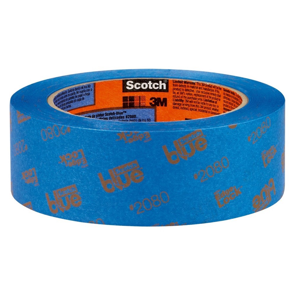 slide 8 of 23, ScotchBlue Walls + Wood Floors Painter's Tape With Edge-Lock, 1.5 in x 45 yd