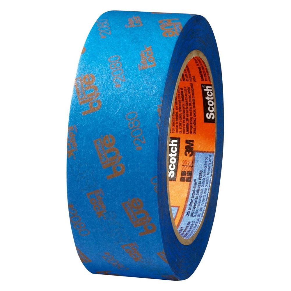 slide 10 of 23, ScotchBlue Walls + Wood Floors Painter's Tape With Edge-Lock, 1.5 in x 45 yd