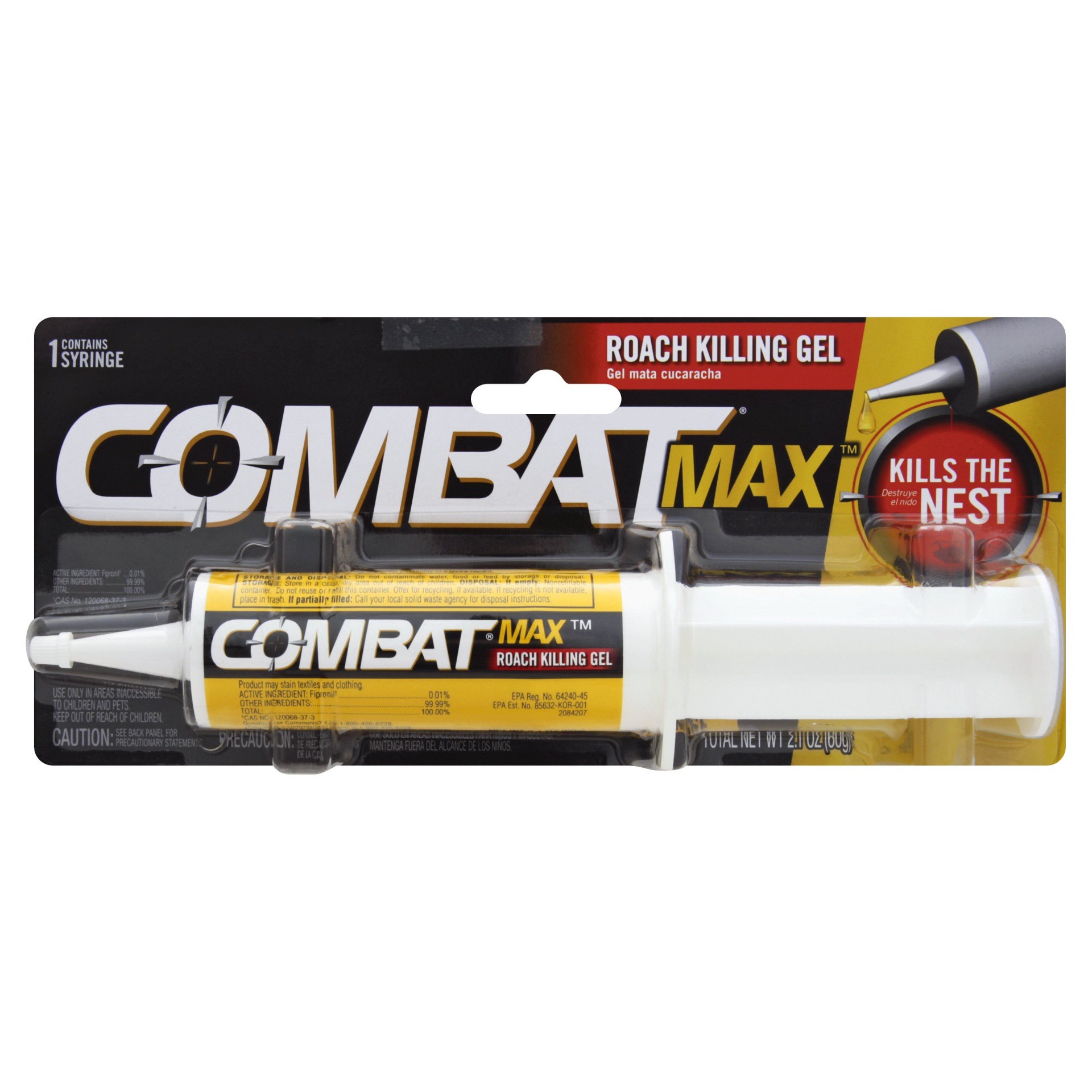 slide 1 of 4, Combat Max Roach Killing Gel, 2 oz