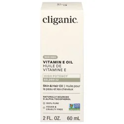 Cliganic Skin & Hair High Potency Vitamin E Oil 2 fl oz