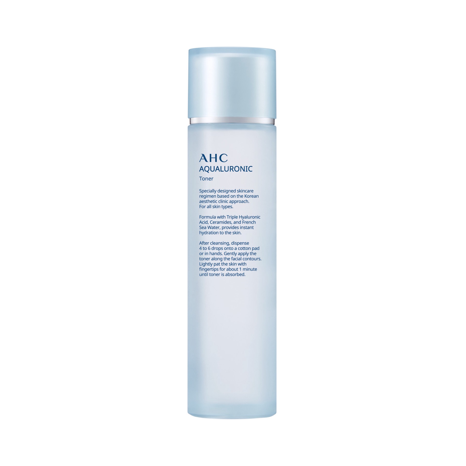 slide 2 of 3, Aesthetic Hydration Cosmetics AHC Toner for Face Aqualauronic Hydrating Skin Triple Hyaluronic Acid, 5.07 oz, 5.07 oz