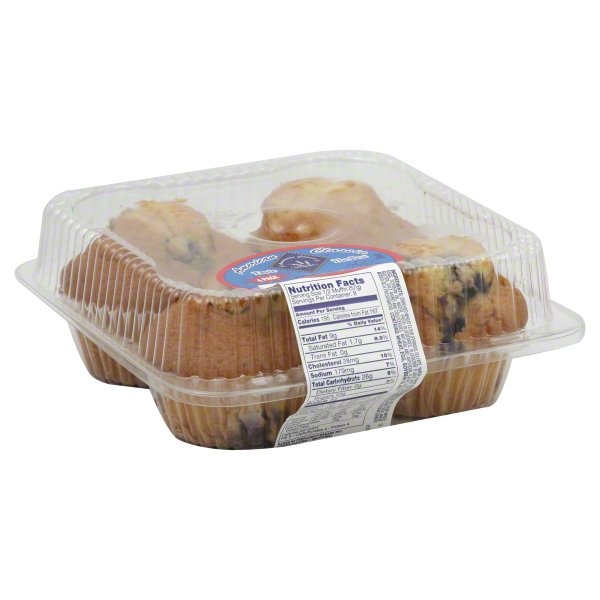 slide 1 of 4, American Classic Bakery Blueberry Muffins, 16 oz