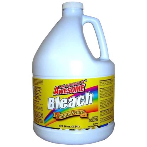 slide 1 of 1, LA's Totally Awesome Bleach Lemon Scent, 96 oz