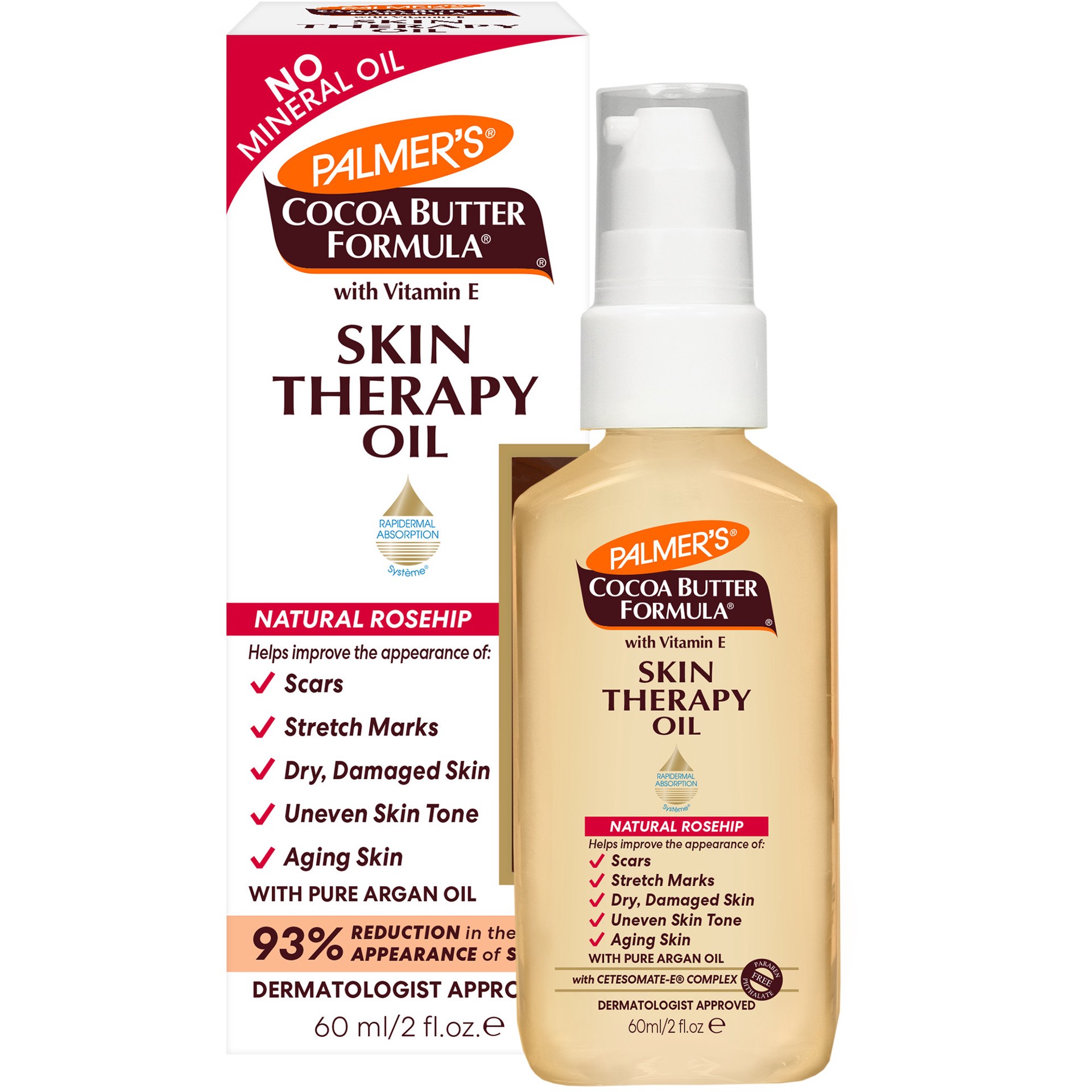 slide 1 of 6, Palmer's Cocoa Butter Formula Skin Therapy Oil Rosehip Fragrance, 2 fl. oz., 2 oz