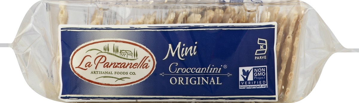 slide 5 of 5, La Panzanella Original Lapanzena Mini Crackr, 3 oz