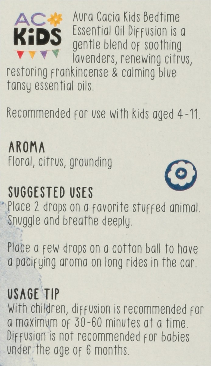 slide 10 of 10, Aura Cacia Kids Bedtime Pure Essential Oil Blend 0.25 fl oz, 0.25 fl oz