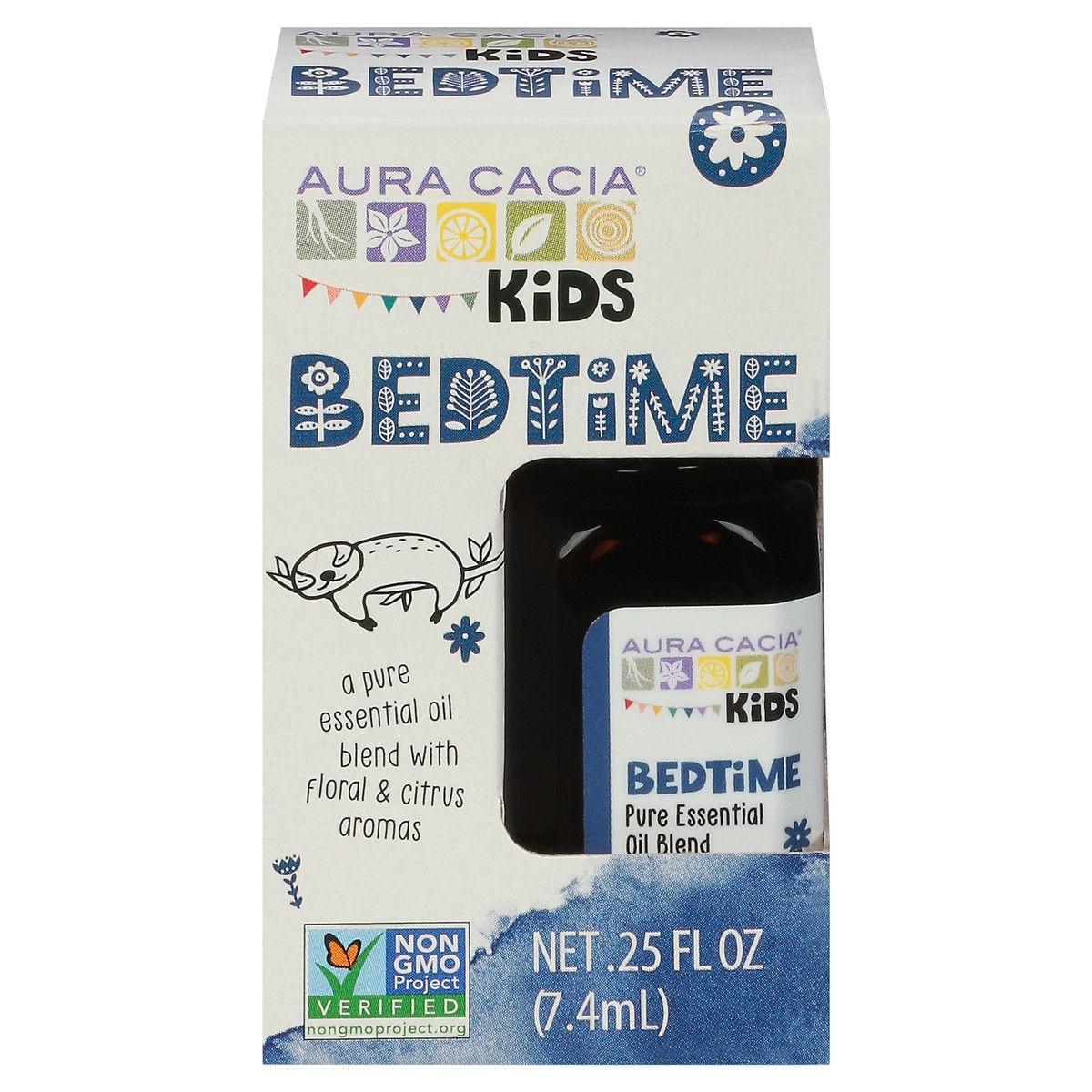 slide 8 of 10, Aura Cacia Kids Bedtime Pure Essential Oil Blend 0.25 fl oz, 0.25 fl oz