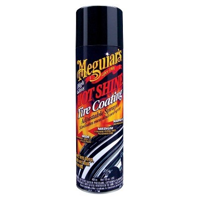 slide 1 of 1, Meguiar's Hot Shine High Gloss Tire Coating, 15 oz