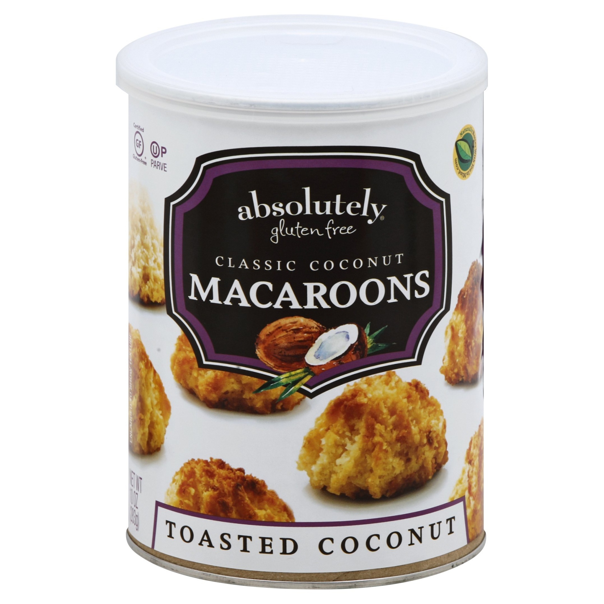 slide 1 of 3, Absolutely Gluten Free Coconut Macaroon Cookies, 10 oz