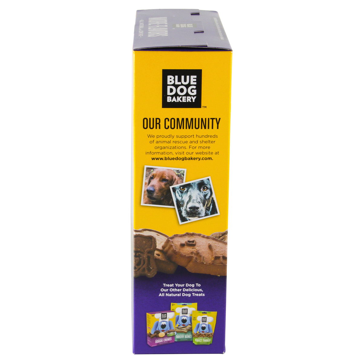 slide 6 of 8, Blue Dog Bakery Dog Treats Healthy Low Fat More Flavors Assorted, 20 oz