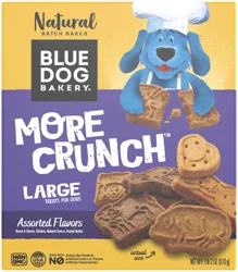 Blue Dog Bakery Dog Treats All Natural & Low Fat More Flavors Assorted Box - 20 oz