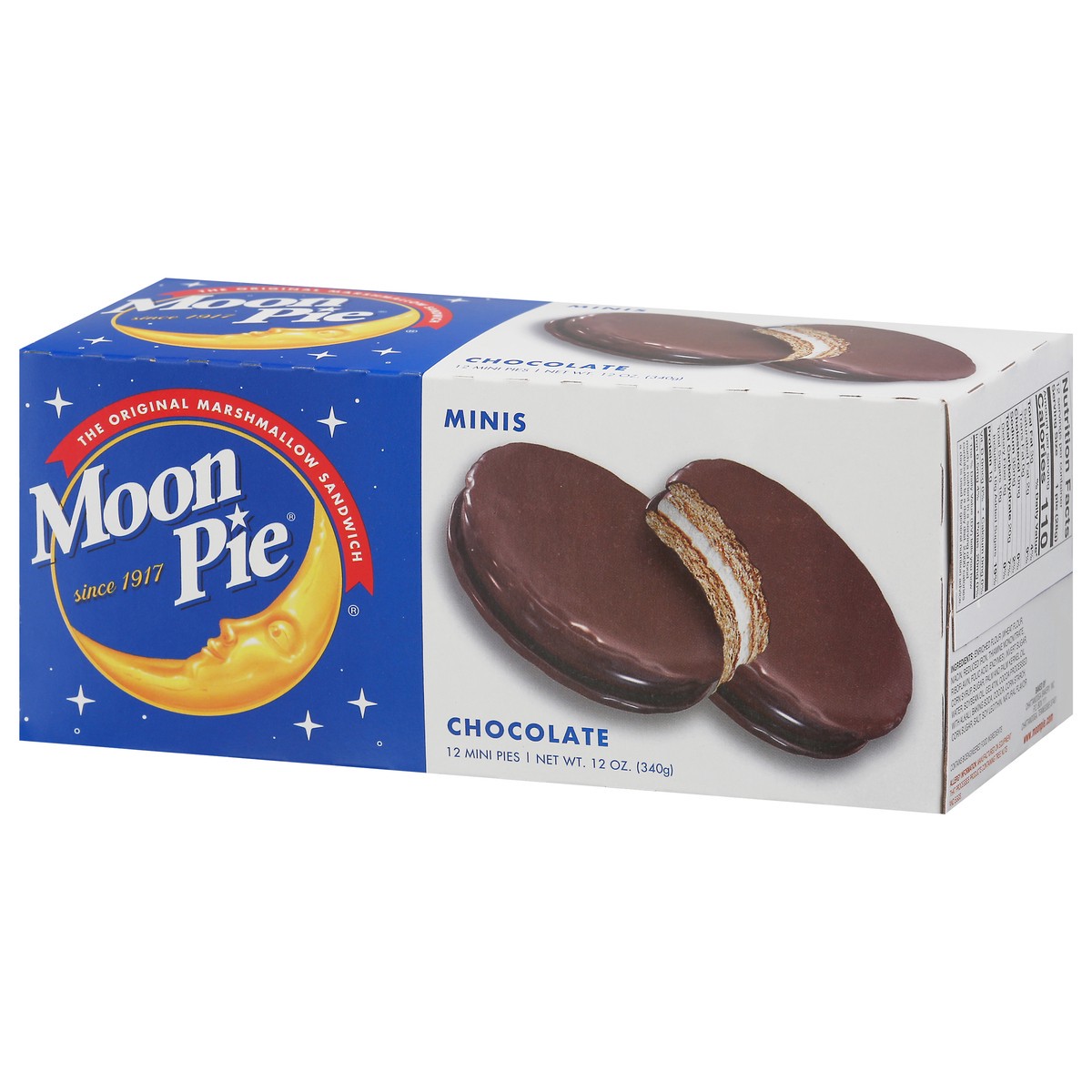 slide 3 of 9, Moon Pie® chocolate minis, 12 oz