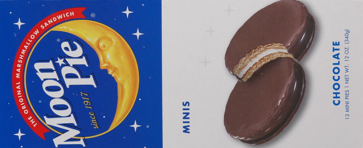 slide 6 of 9, Moon Pie® chocolate minis, 12 oz