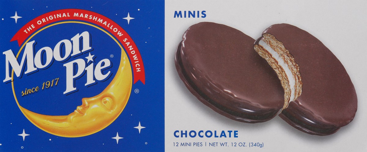 slide 7 of 9, Moon Pie® chocolate minis, 12 oz