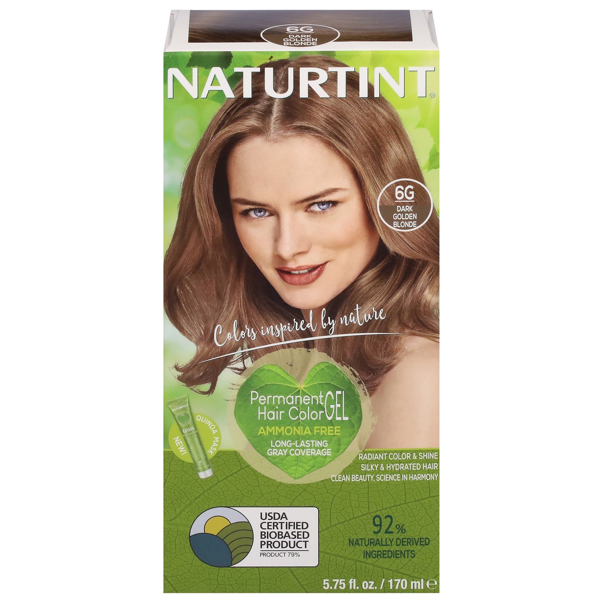 slide 1 of 9, Naturtint 6G Permanent Hair Color Gel 5.75 fl oz, 5.75 fl oz