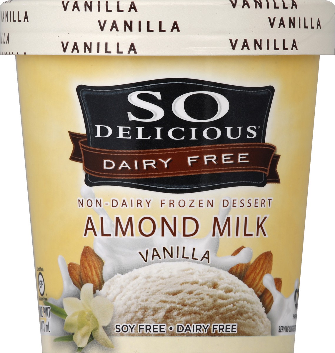 slide 3 of 3, So Delicious Almond Milk Vanilla Frozen Dessert, 16 fl oz