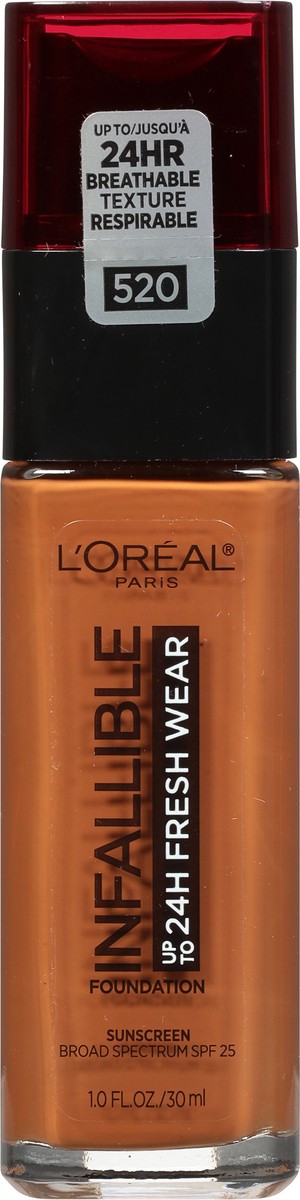 slide 6 of 9, L'Oréal Paris Infallible Lightweight Foundation - Sienna, 1 fl oz