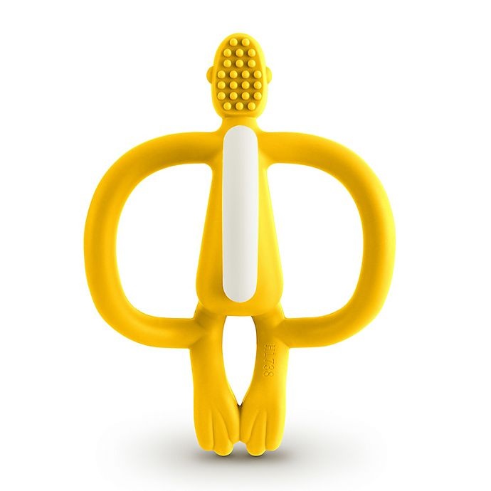 slide 2 of 4, Matchstick Monkey Teether Toy - Yellow, 1 ct