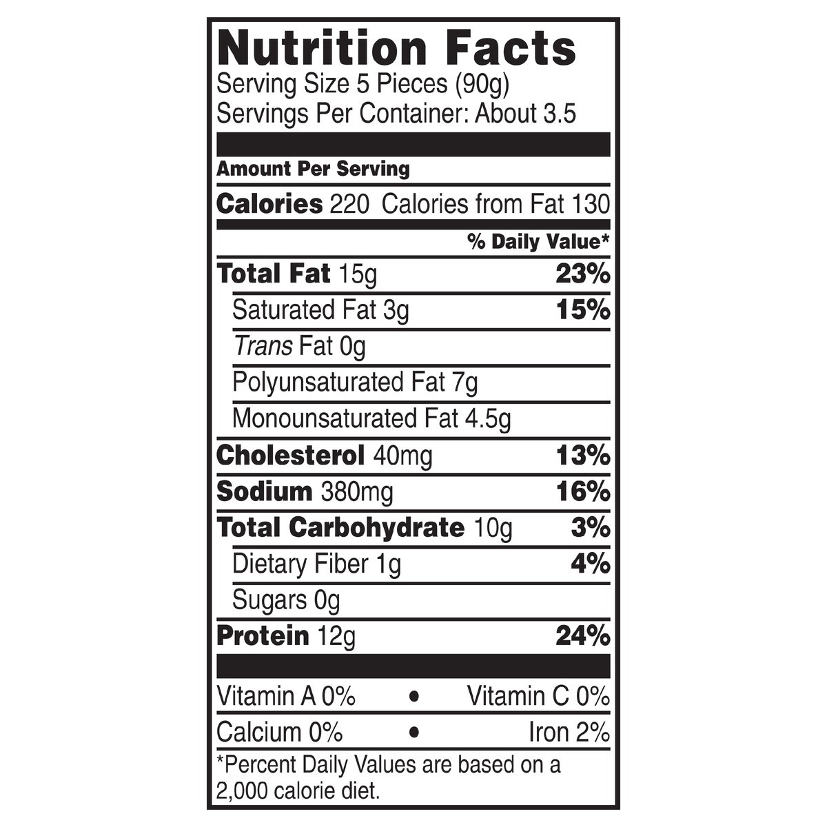 slide 6 of 10, NATURE RAISED NatureRaised Farms Gluten-Free Breaded Chicken Breast Nuggets, 12 oz. (Frozen), 340.19 g