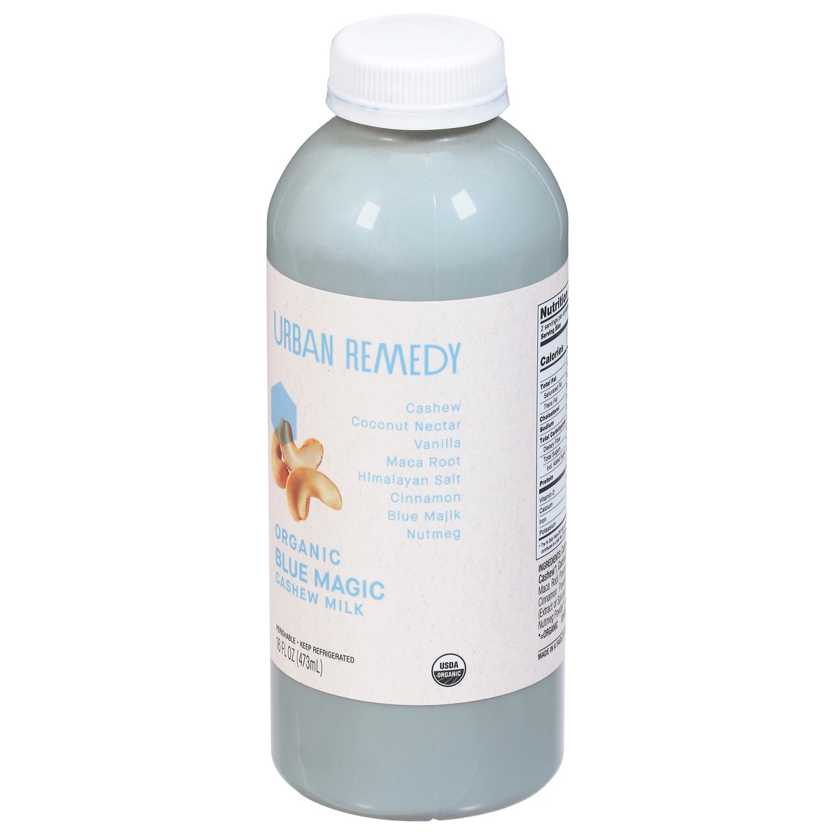 slide 9 of 12, Urban Remedy Organic Blue Magic Cashew Milk - 16 Oz, 16 oz