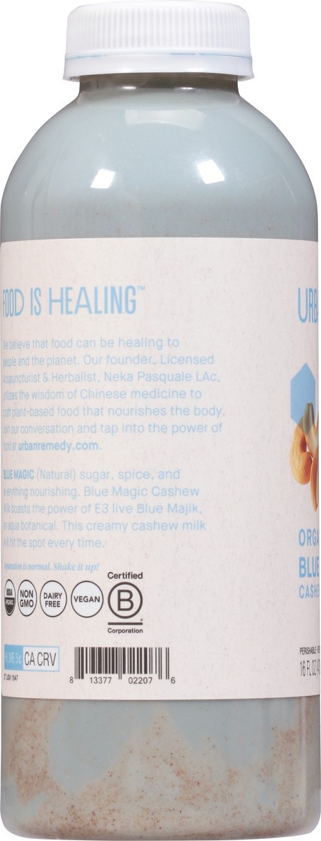 slide 5 of 12, Urban Remedy Organic Blue Magic Cashew Milk - 16 Oz, 16 oz