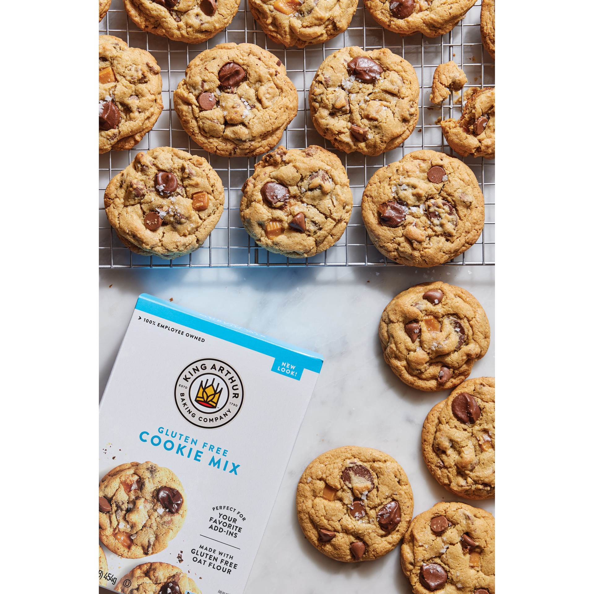 slide 7 of 11, King Arthur Gluten Free Cookie Mix 16 oz, 16 oz