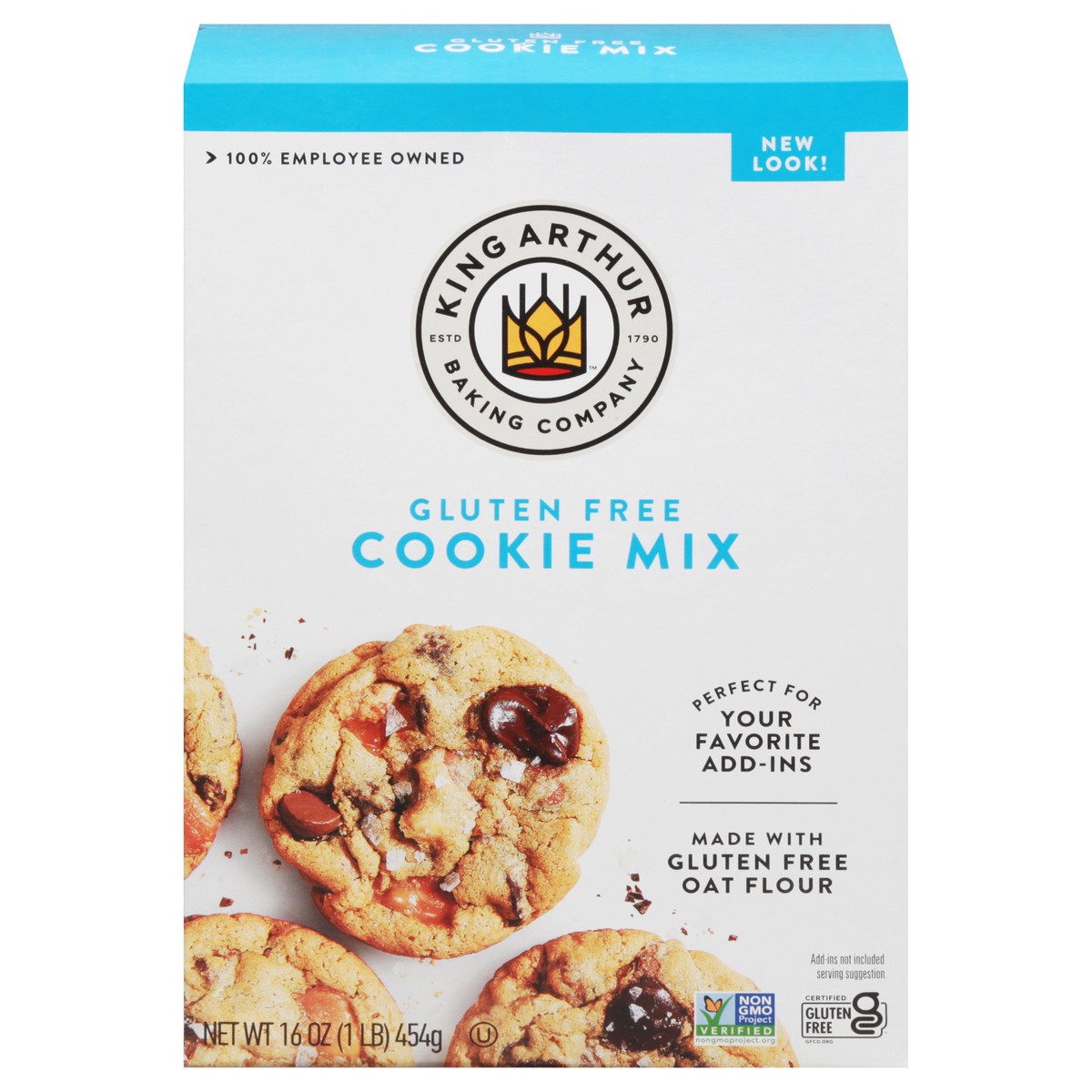 slide 1 of 11, King Arthur Gluten Free Cookie Mix 16 oz, 16 oz