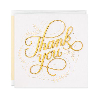 slide 1 of 6, Signature Hallmark Signature Thank You Card (Thank You So Much), 1 ct