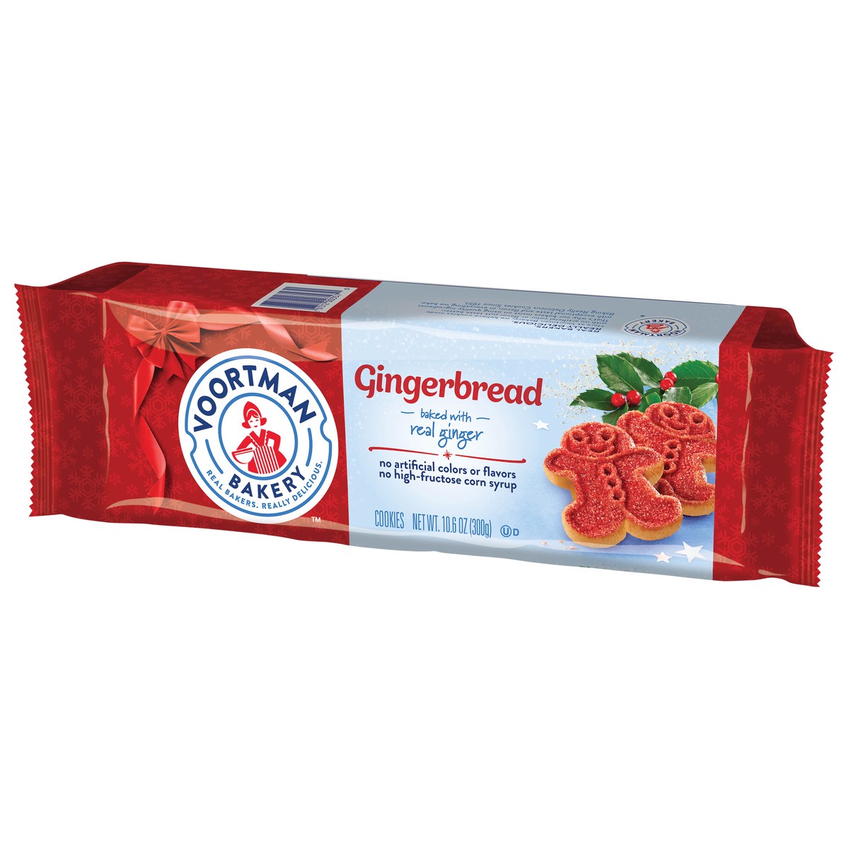 slide 5 of 9, Voortman Bakery Holiday Gingerbread 10.6 oz, 10.6 oz