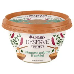 Cedar's Reserve Lebanese Za'atar & Tahini Hummus