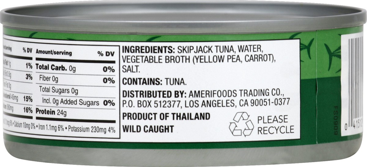 slide 5 of 6, First Street Chunk Light Tuna In Water, 5 oz