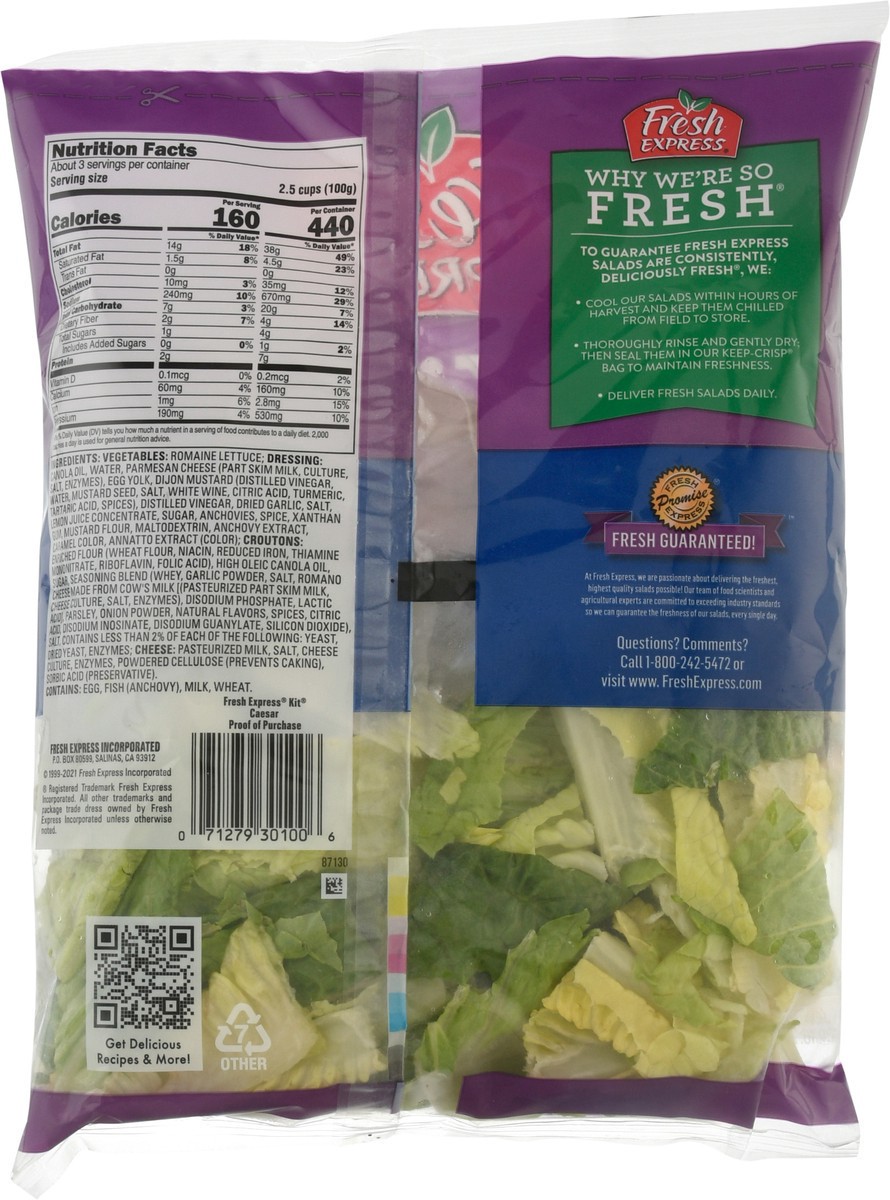 slide 12 of 14, Fresh Express Caesar Salad Kit 1 ea, 1 ct