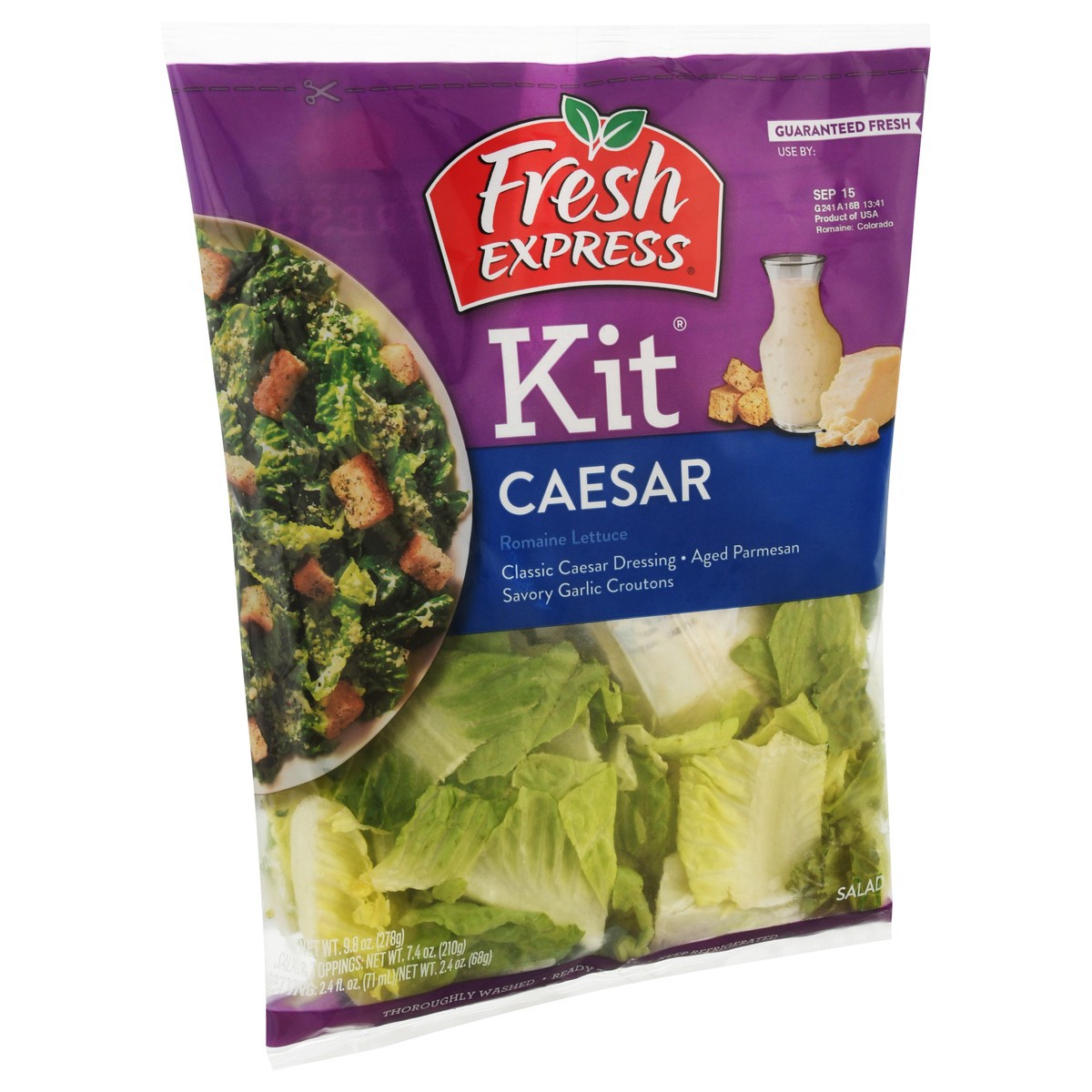 slide 11 of 14, Fresh Express Caesar Salad Kit 1 ea, 1 ct