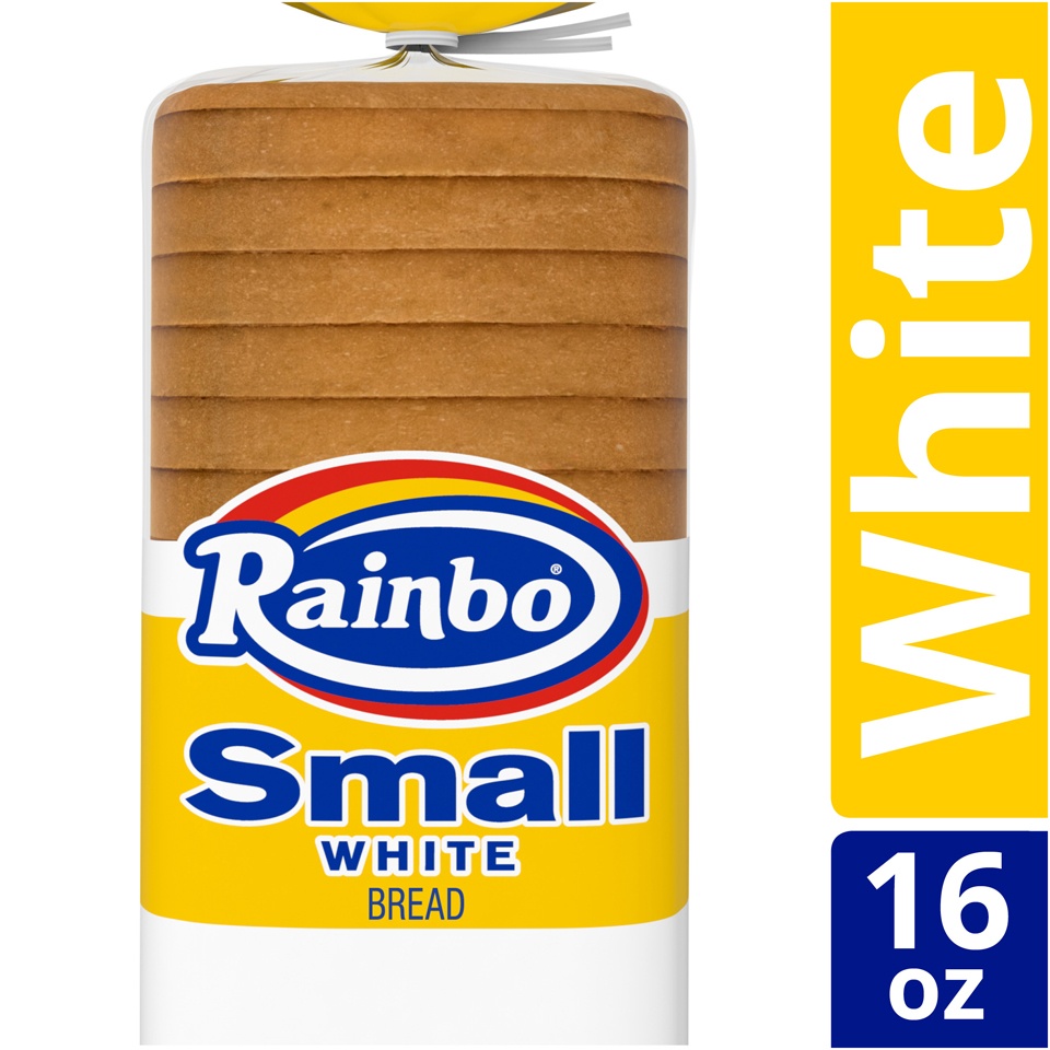slide 5 of 9, Rainbo Small White Bread, 16 oz