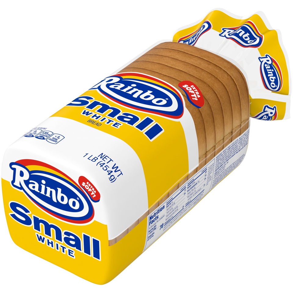 slide 7 of 9, Rainbo Small White Bread, 16 oz