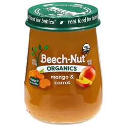 Beech-Nut Organics Stage 2 (6+ Months) Mango & Carrot 4 oz