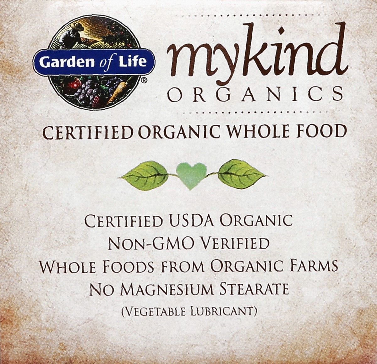 slide 3 of 5, Garden of Life My Kind Organics Plant Calcium, 90 ct